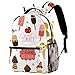 Produktbild Lorvies Rucksack, niedlich, Eiscreme, lässig, Schulter-Rucksack, Büchertasche für Schule, Studenten, Reisetaschen