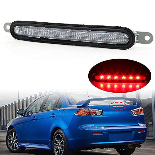 Clidr High Mount 3rd Brake Light Rear Lamp for Mitsubishi Lancer/Lancer Evo/Lancer EX 2008-2016