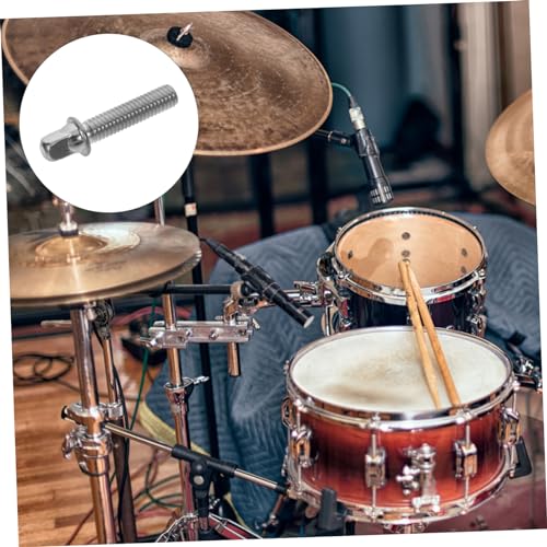 3sets Lightweight Drum Accessories Stainless Steel Mounting Screws for Snare Drum 2pcs*3 miniatura 4