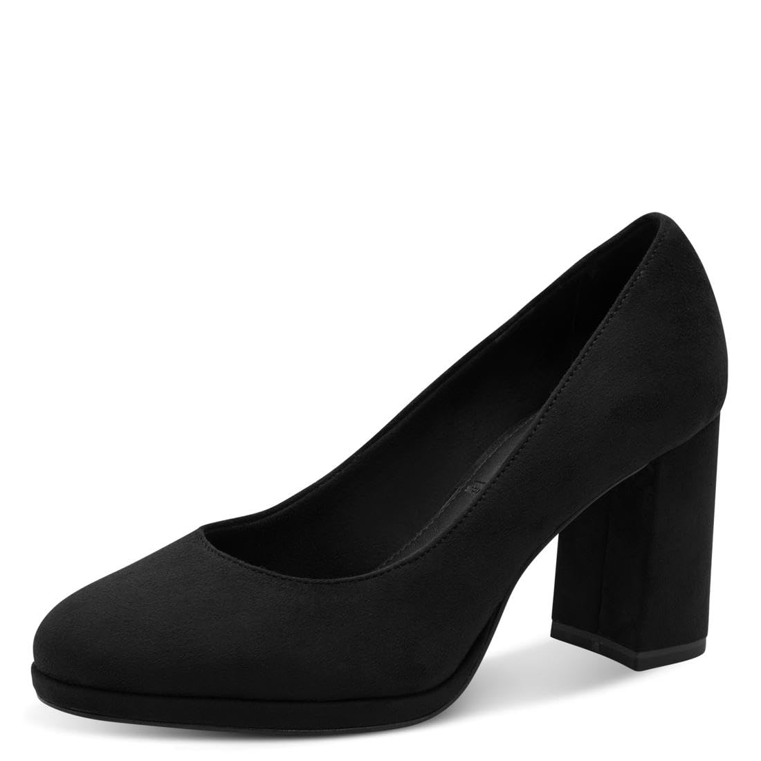 Tamaris Women's pumps with block heel black 5 UK
