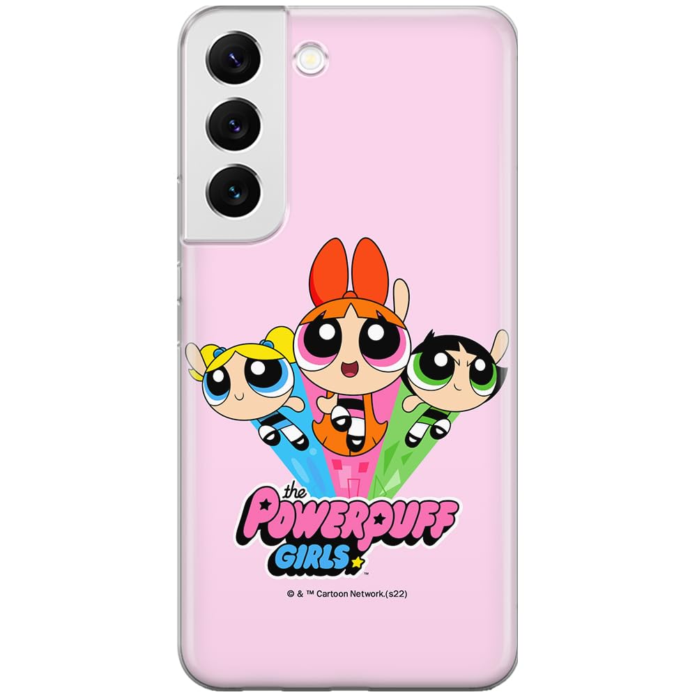 ERT GROUP mobile phone case for Samsung S22 PLUS original and officially Licensed The Powerpuff Girls pattern 029 optimally adapted to the shape of the mobile phone, case made of TPU