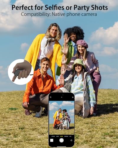 Mando a distancia Bluetooth para fotos sin vibración y lectura cómoda en Kindle 6