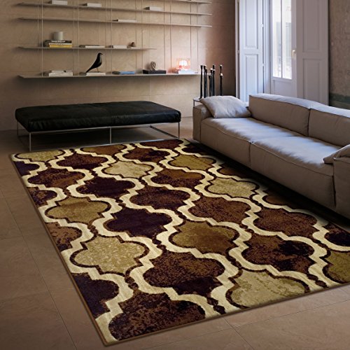 image for SUPERIOR Eret Indoor Area Rug, Super Soft, Durable, Elegant, Geometric