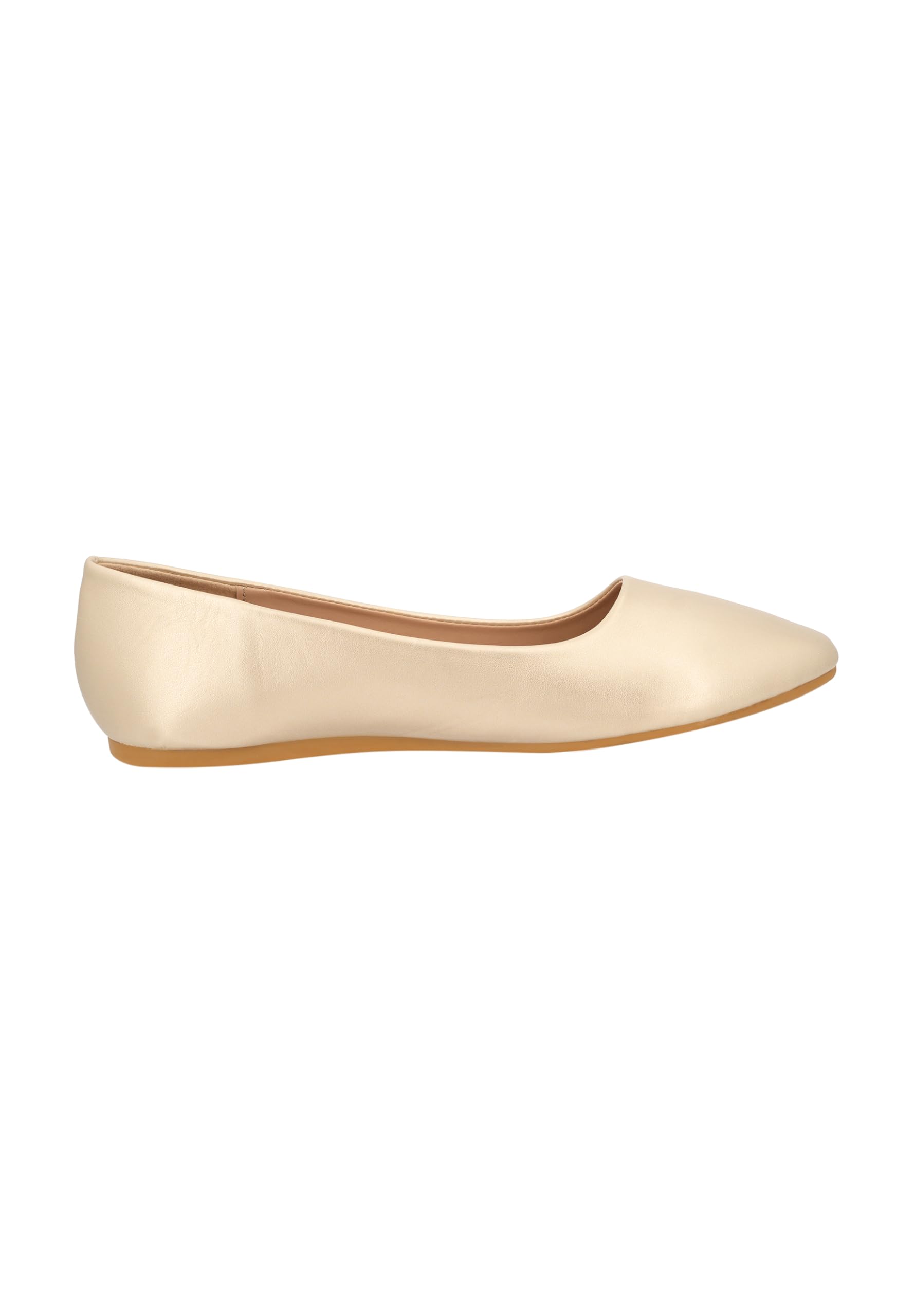 Elara Ballerina da Donna Comodo Slip Ons Flat Chunkyrayan DY-10A