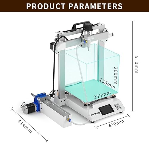 Miniatura 4 de TRONXY Impresora 3D Moore 2 Pro Ceramic Clay Impresoras 3D 10x10x10.2inch con sistema de alimentación Putter eléctrico