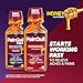 Vicks PainQuil Pain Relief Acetaminophen 1000mg Max Strength Honey Flavored Adult Pain Reliever Liquid 2x12oz, Backache Headache Relief, 1 Daytime Pain Reliever x 1 Nighttime Pain Relief + Sleep Aid