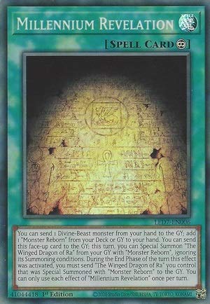Millennium Revelation - Led7-En006 - Super Rare - 1St Edition #TOP26