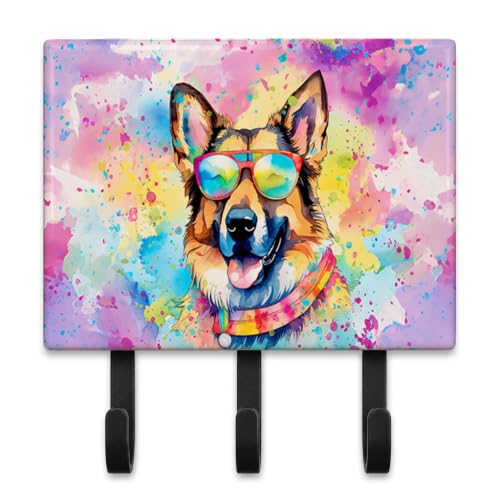 Caroline's Treasures German Shepherd Dogs Ceramic Triple Wall Hook