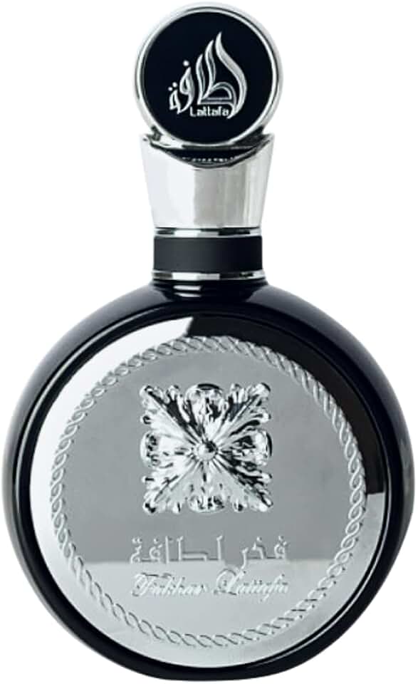 Lattafa Perfume Fakhar Men EDP – Spray Eau de Parfum 100 ml | Perfume Lattafa | Lírio, Jasmim, Flores Brancas, Madressilva, Notas Frutadas, Baunilha e Almíscar Branco.