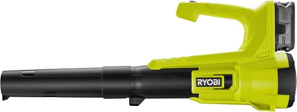 Souffleur de feuilles sans fil 18V One+, buse plate, batterie 4.0 Ah et chargeur inclus, 2,1 kg