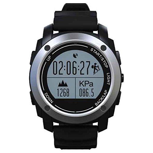 GPS smart sport watch,Fitness Tracker Smart Watch,Support for Bluetooth 4.0,IP66 Life Waterproof,Heart Rate Monitor,SMS Wechact information push function for Android 4.3 IOS 8.0 Above