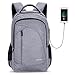 Produktbild VENTCY Business Rucksack Damen USB Rucksack Herren 15.6 Zoll Laptop Rucksack Studenten Rucksack Unisex Daypack Grau Wasserabweisend für Arbeit Freizeit 24L