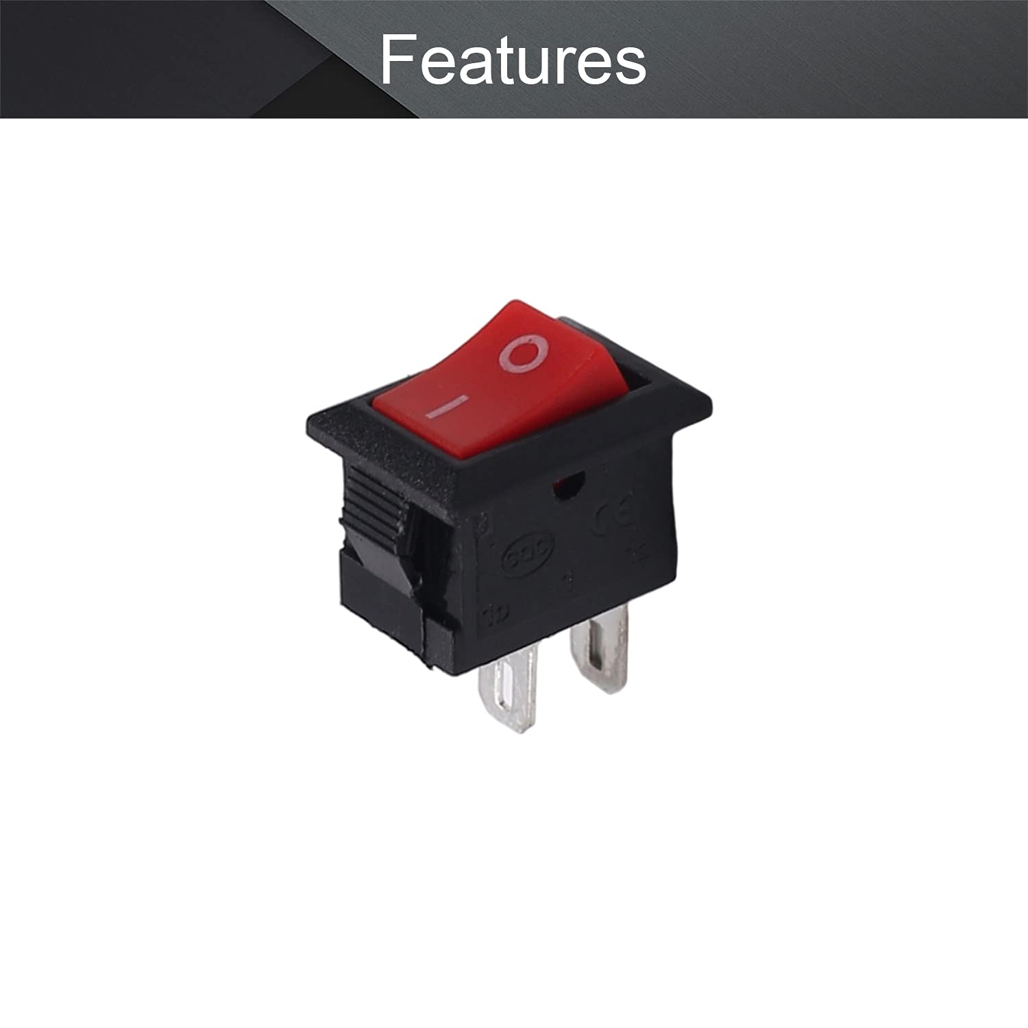 Kcd11 Rocker Switch Snapklik.com : 10Pcs KCD11 ON/Off Boat Rocker Switch 2Pin 250V/6A 125V ...