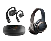 ARC 3 Open Ear Headphones - Dolby Audio&comma; Snapdragon Sound&comma; Enduro ANC Noise Cancelling Over The Ear Bluetooth Headphones with Mic