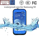 Redpepper® Durable Waterproof Dustproof Snowproof Shockproof Protective Cover Case for Samsung Galaxy S3 I9300 (Dark Blue)