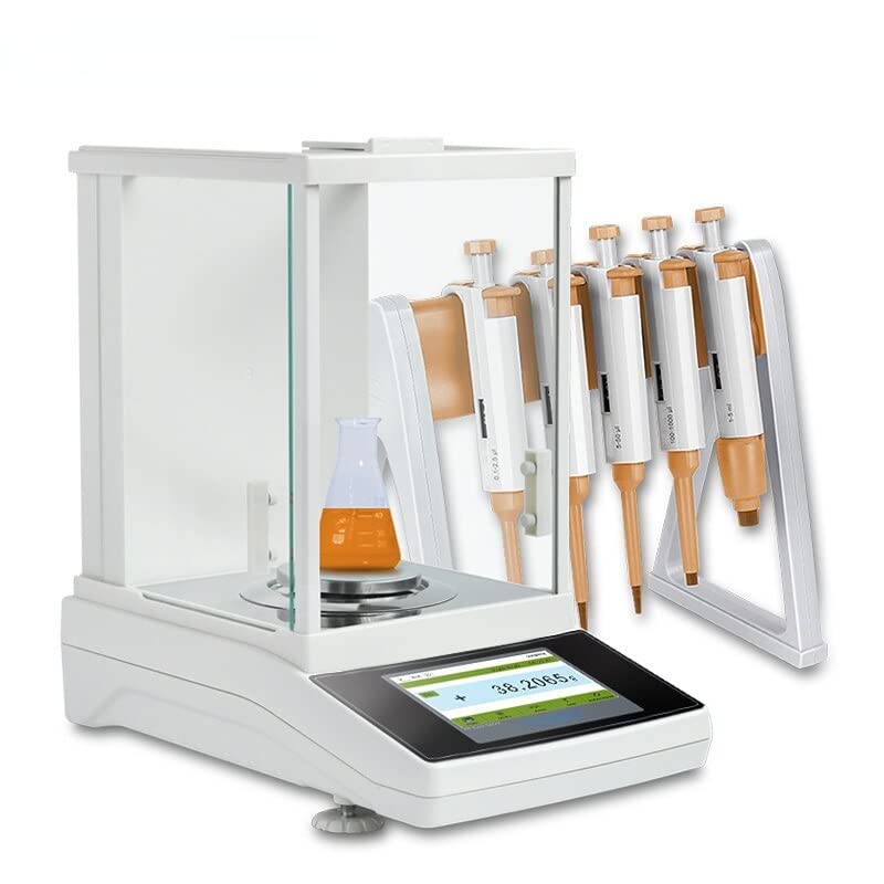 Waga Analityczna Laboratoryjna 210 G X 0,0001 G Z Zewnętrzną Kalibracją, Odczyt 0,1 Mg, Szalka 80 Mm, Czujnik Magnetyczny – Precyzyjna Waga Jubilerska Do Zastosowań PrzemysłowgaoJIN1705