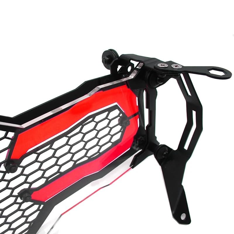 Grille phare moto rouge : évitez la casse coûteuse de l'optique sur R1250GS et R1200GS ADV