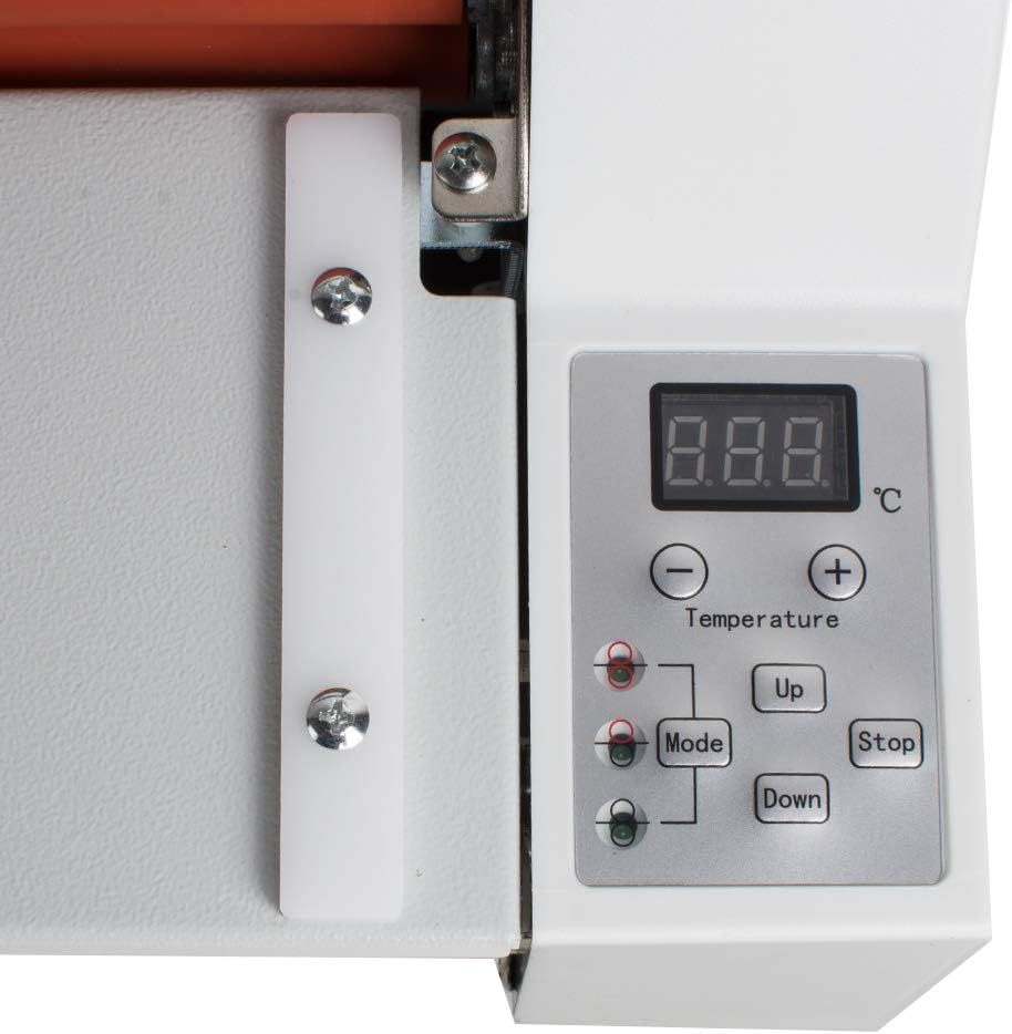Vinmax 18inch Laminating Machine with Film Roll Office Presentation Laminators Hot Cold Roll Laminator Single Dual Sided Thermal Laminating Machine Commercial Photo Laminator School Office Use