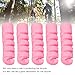 5Pcs Shifter Brake Cable Housing, Frame Protective Sleeve Rubber Shifter Brake Cable Housing Protector (Pink)