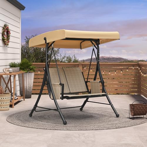 PURPLE LEAF 2-Seat Patio Swing