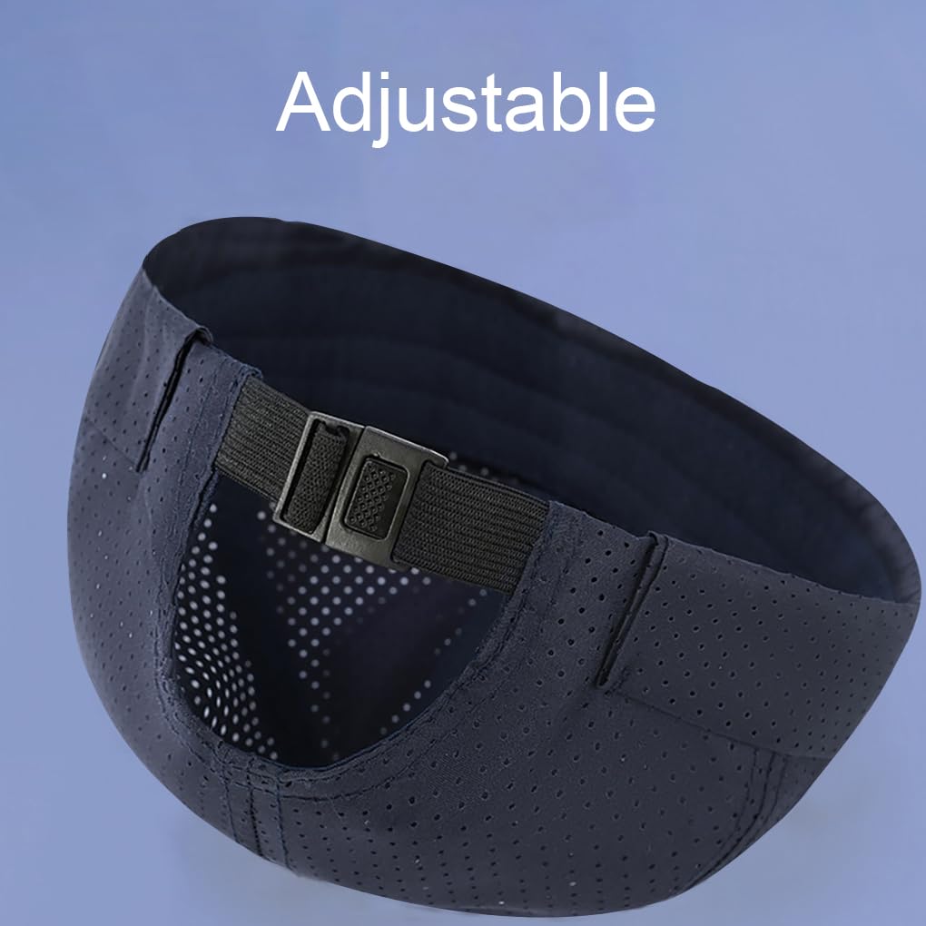 YAMEE Cappello Docker Uomo Estate Rete,Cappello Uomo Senza Visiera Casual