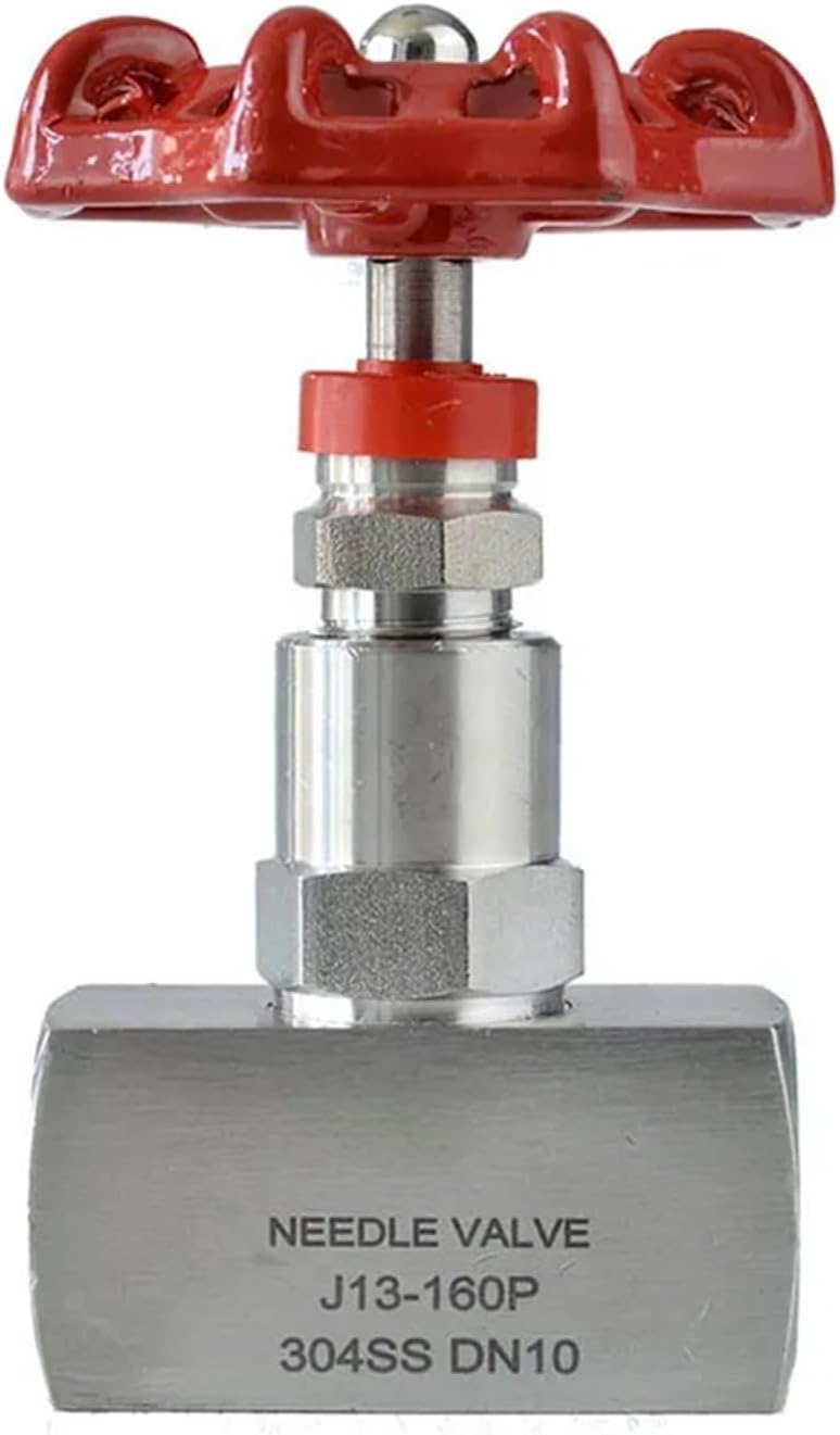 1/4" 3/8" 1/2" High Pressure Needle Globe Valve J13-160P Stainless Steel BSP Internal Thread Needle Valve(1")