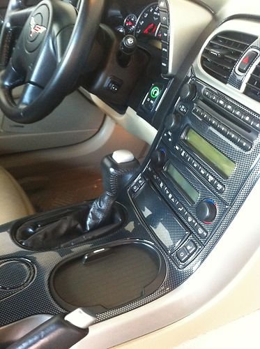Chevrolet Chevy Corvette Interior Carbon Fiber Dash Trim Kit Set C-6 C6 2009 2010 2011 2012 2013 #TOP26