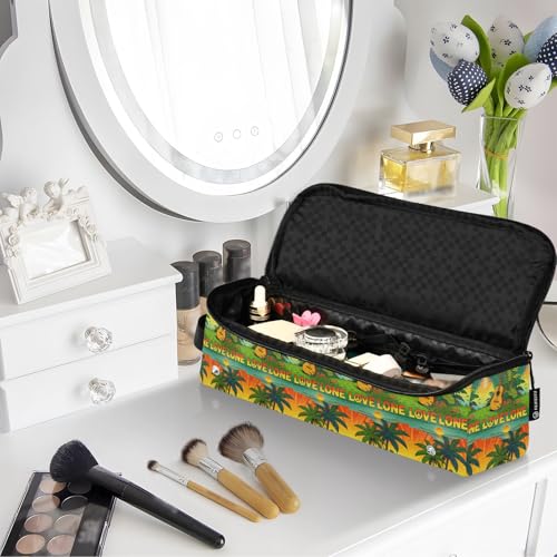 Estuche de viaje 2 en 1 para plancha rizadora con tapete para plancha y organizador para herramientas de peinado y accesorios para el cabello miniatura 7