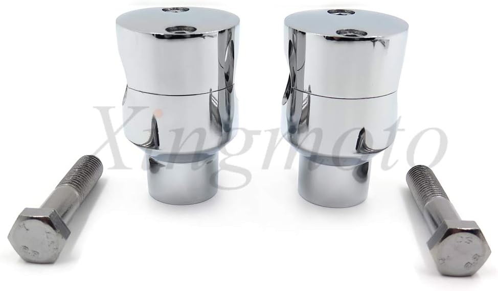 AfterMokit Replacement for 7/8 inch Handlebar Riser Extension Upward Mount Extender Universal fit for Honda Harley Davidson Kawasaki Suzuki Yamaha Chorme