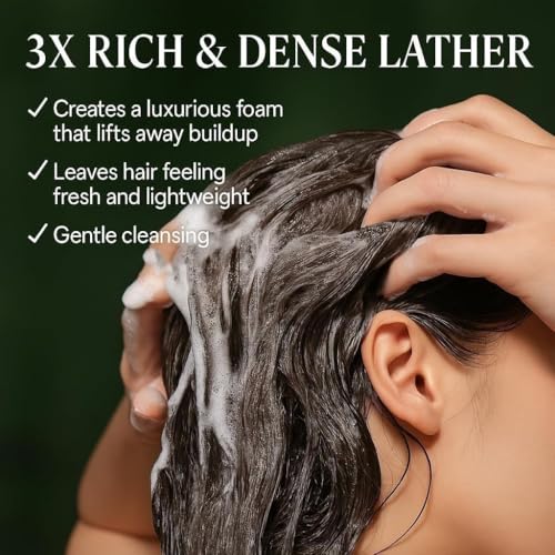 Image of Nature Herbal Seven Green Triangle Shampoo Bar Soap with multyfunction, Oil Control, Dandruff Removal, Smoothening, Platycladus Usman Grass Hair Care 100g (Pack Of 1)