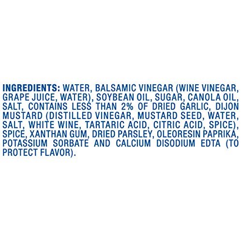 Image of Kraft Balsamic Vinaigrette Salad Dressing (6 ct Pack, 16 fl oz Bottles)