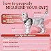 rabbitgoo Cat Harness and Leash for Walking, Escape Proof Soft Adjustable Vest Harnesses for Cats, Easy Control Breathable Reflective Strips Jacket, Black, XS