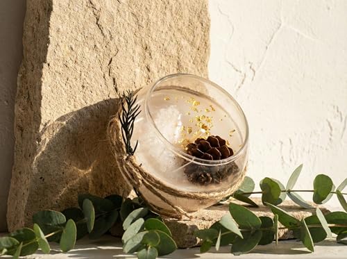 Bougie purification Eucalyptus une idée cadeau fait main originale et bio - 2
