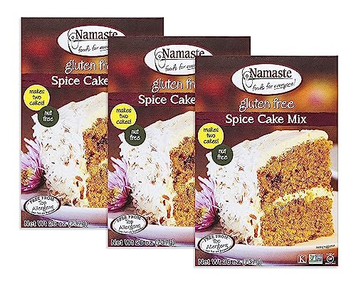 Namaste Foods, Gluten Free Spice Cake Mix, 26-Ounce Bags (Pack of 3)