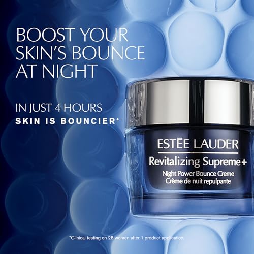 Estée Lauder Revitalizing Supreme+ Night Power Bounce Cream | Face Moisturizer with Peptides | Firms, Lifts & Plumps Skin, 1.7 Ounce - Image 4