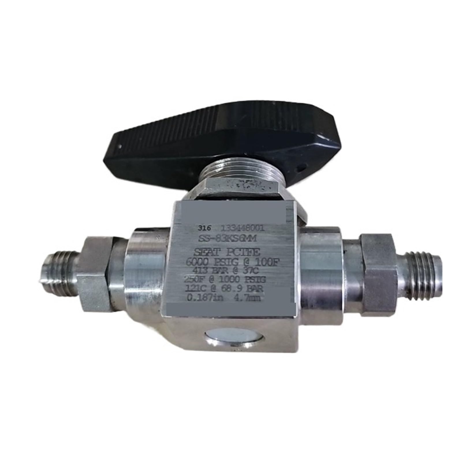 Hqdrcy One Color Ferrule Ball Valve Ss-83Ks6mm 6Mm For Industry, Manufacturing