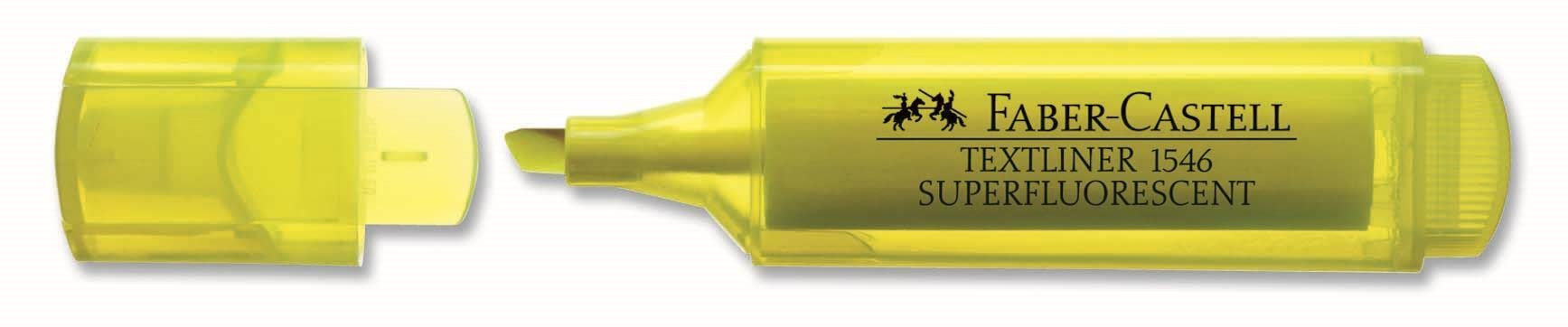 Faber-Castell Textmarker Superfluoresc.gelb L 154607 Textliner