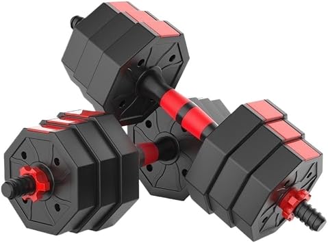 Dumbbel Adjustable Weight Dumbbell Barbell Set Home Fitness Exercise Sports Training Dumbbells For Men And Women Barbell, Black