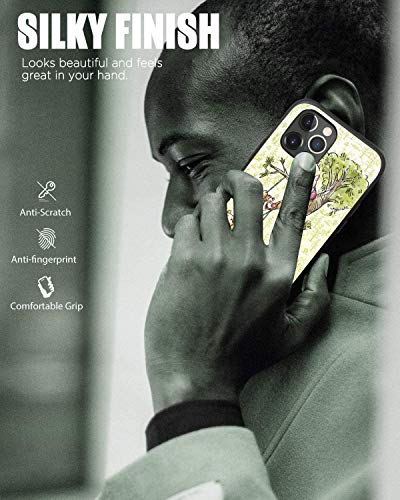 For Iphone 12 Case/Iphone 12 Pro Case, Premium Silicone Rubber Full-Body Protective Case (Winnie-Pooh-Tigger-Piglet-Eeyore-Drawing) #TOP3