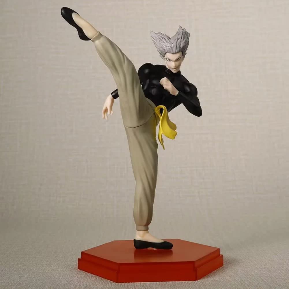 Zhongkaihua One Punch Man Figurine Tatsumaki debout Modèle d'action PVC Personnage de dessin animé Maquette de collection 21 cm (19 cm, Garou)