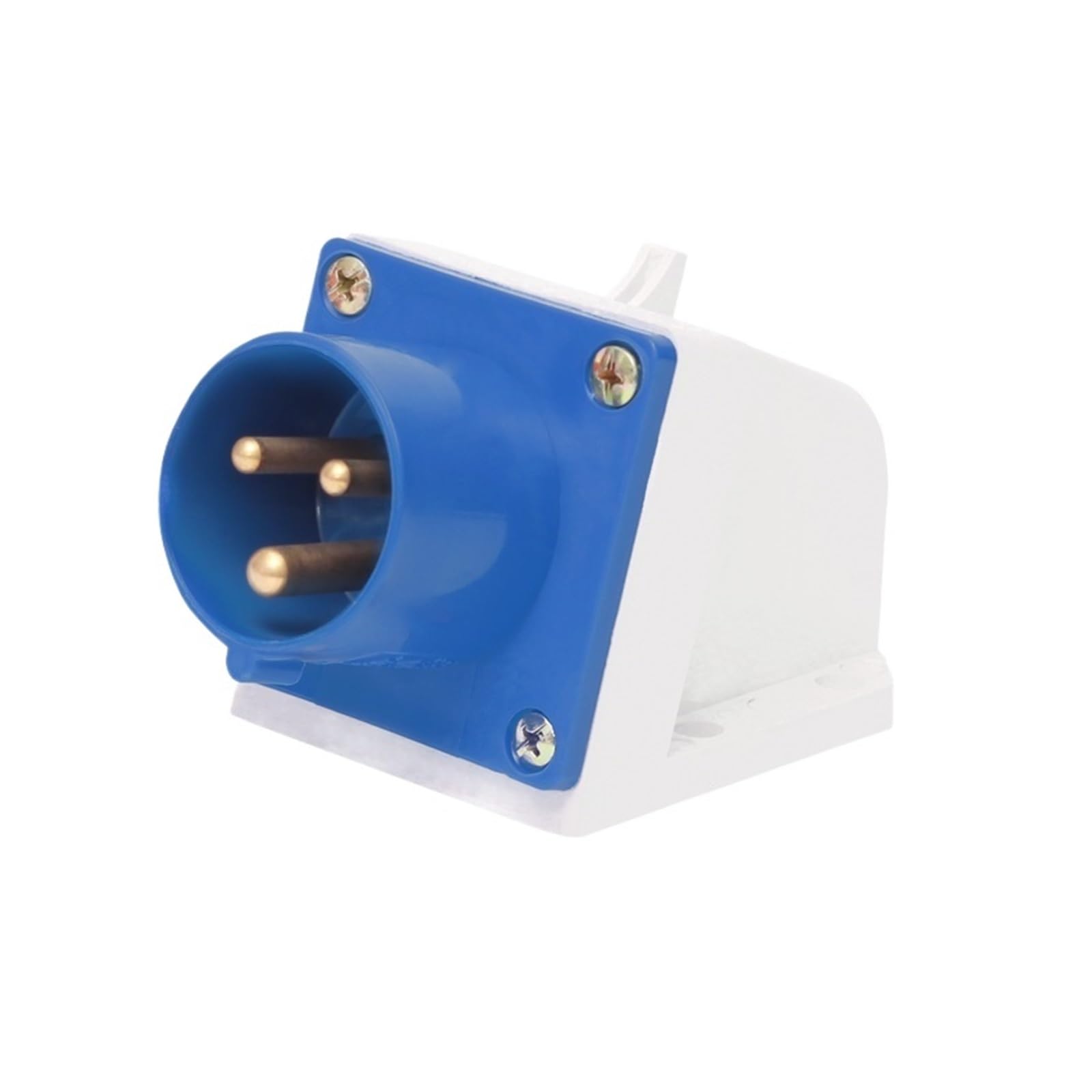 MUYTQAERG Industrial Equipment Reverse Plug 3 core 16A32A Waterproof Aviation Connector Docking(32A surface mounted reverse plug)
