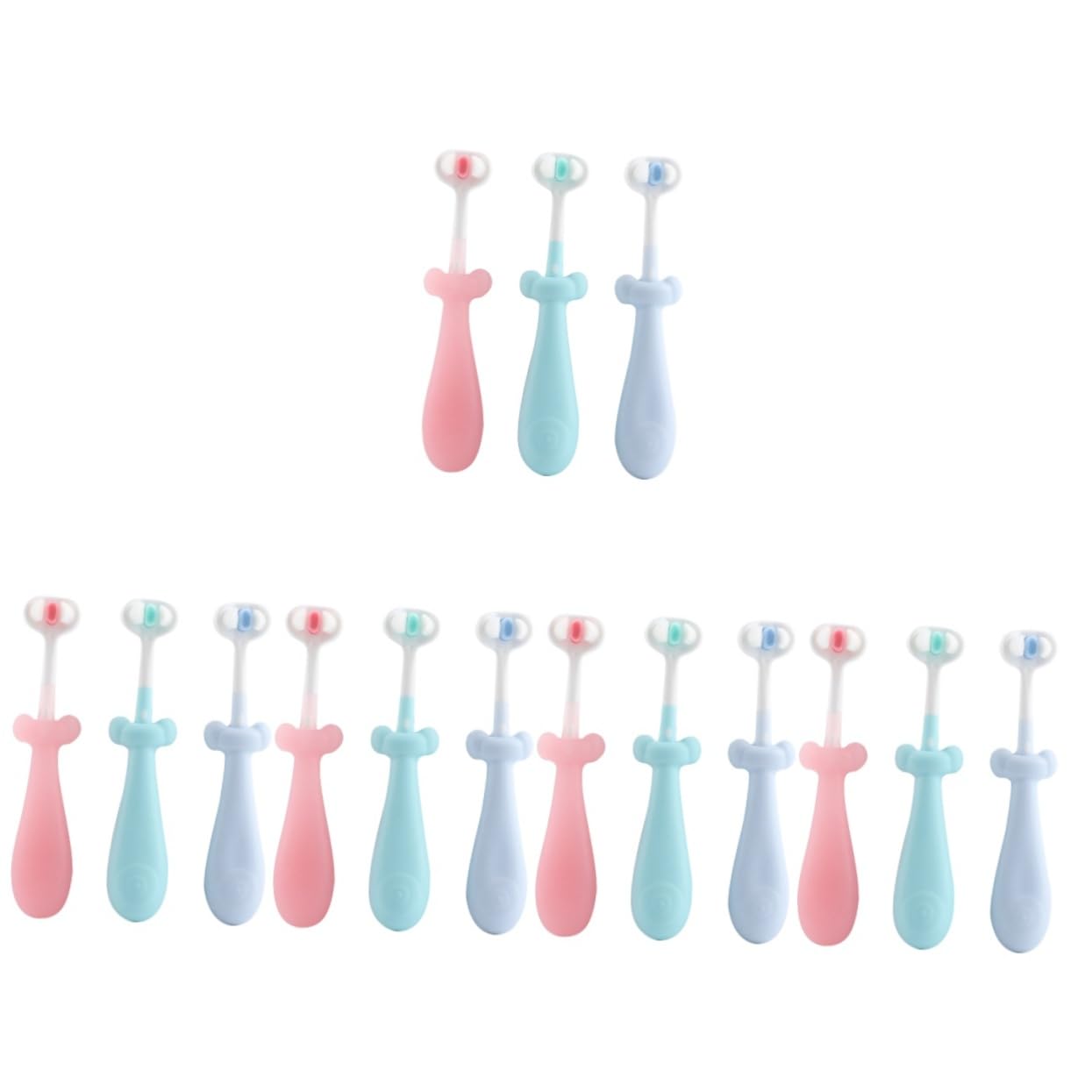 5 Set Spazzolino Da Denti Per Per Tu Cartone Animato Carino Ragazzo Setola Orale Spazzolino Da Denti Da Streno Spazzolino Da Denti Pp 3 Pezzi*5