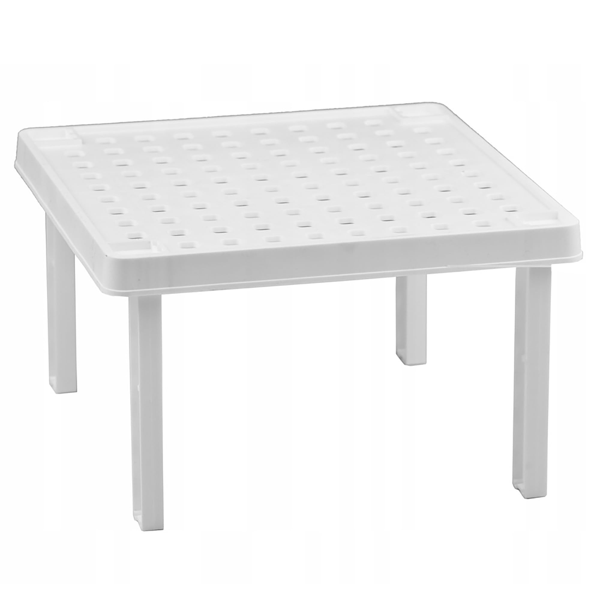 GEEZY Stackable Insert Square Shelf - Kitchen Pantry Cabinet Counter Storage Organiser Rack Stand