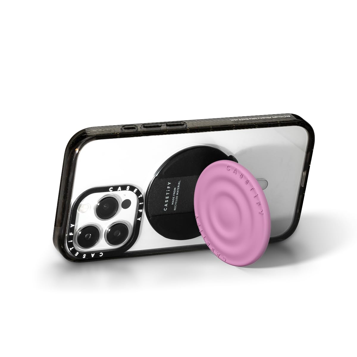 Amazon.co.jp: CASETiFY Snappy™ ウェーブ シリコン グリップスタンド