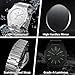 SAPPHERO Reloj Hombre Acero Inoxidable 50M Impermeable Octagonal Analógico Japonés de Cuarzo Clásico Lujo Negocios Casual Moda Relojes para Hombre Elegante Regalo Imagen de SAPPHERO Reloj Hombre Acero Inoxidable 50M Impermeable Octagonal Analógico Japonés de Cuarzo Clásico Lujo Negocios Casual Moda Relojes para Hombre Elegante Regalo
