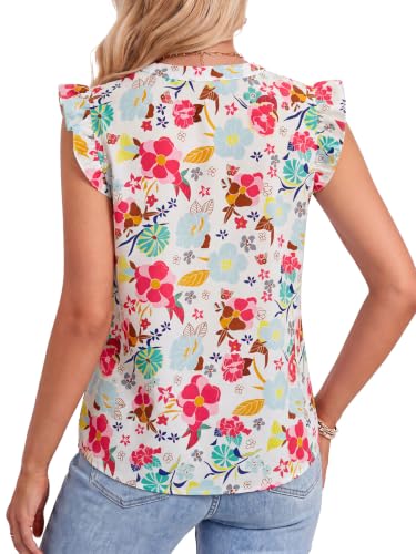 Image of Women's Dressy Striped V Neck Blouse