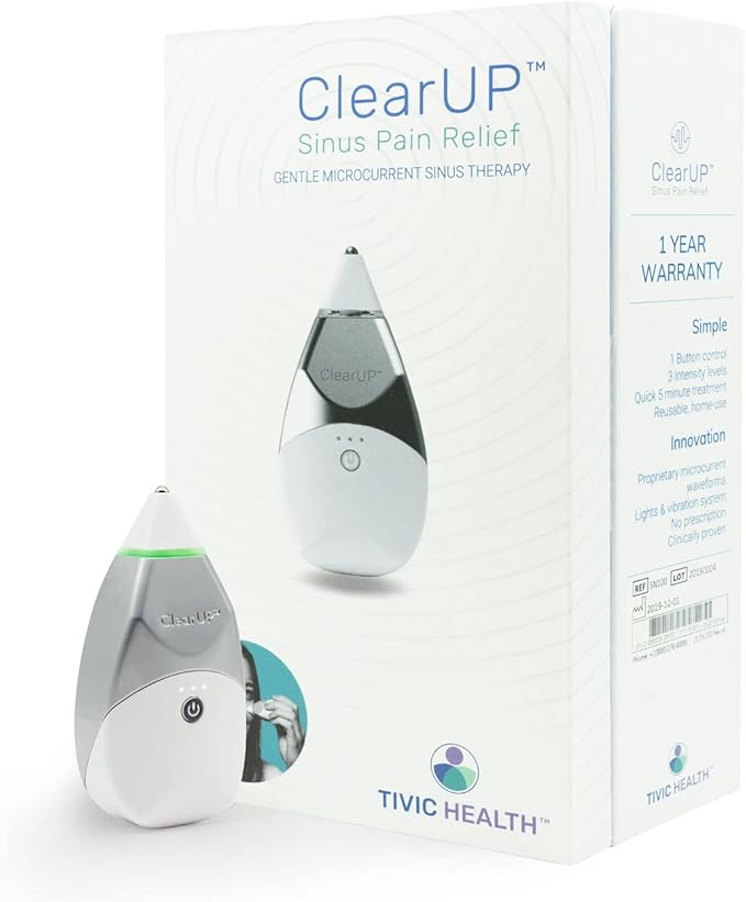 ClearUP w/Travel Bag Sinus Headache + Decongestant