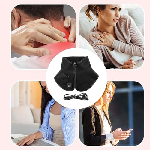 Cache-cou électrique chauffant USB contre le froid en trajet - 5