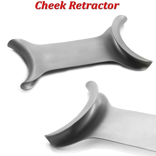 Miniatura 6 de MEDSPO Retractores de lengua de labios dentales profesionales  Examen quirúrgico veterinario  Herramientas de instrumentos (Oringer Retractor S)