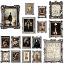 97 Decor Large 11x14 Witchy Room Decor Aesthetic - Vintage Gothic Decor For Bedroom, Goth Room Decor Aesthetic, Halloween Witchy Wall Art Prints, Creepy Dark Witch Posters Spooky Wall Decor Unframed